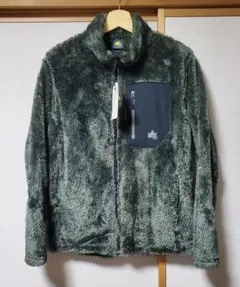 LOGOS　ロゴス　ボアフリースブルゾン　M