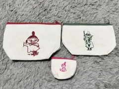 ムーミン キャラクター ポーチ セット