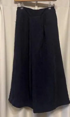 as know as タックワイドパンツ　ネイビー　新品未使用タグ付き