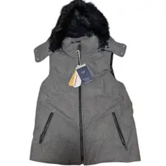 レディース GAP ベストフーディ ファー付き Y2K 平成ギャルSサイズ