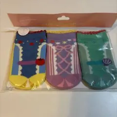 東京ディズニーリゾート　プリンセス靴下3足セット