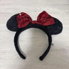 ディズニー　ミニーマウス カチューシャ