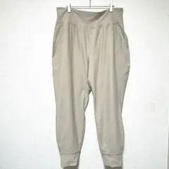 【XL】ジョガーパンツ スウェットパンツ ベージュ スポーツ 部屋着 古着