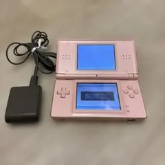 Nintendo DS Lite ノーブルピンク　充電器付き