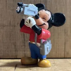 なんの撮影⁉︎ ミッキー 80s ビンテージ　ディズニーランド フィギュア　貴重‼️