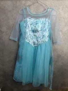 エルサ アナ雪 キラキラ装飾 ドレス