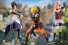 NARUTO Grandistaナルト & サクラ & サスケ 3体セット