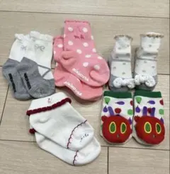 未使用⭐︎ベビー靴下 5点 まとめ売り　ミキハウス 組曲