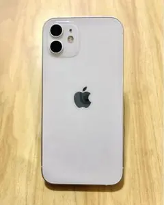 iphone12 本体 64GB ホワイト 美品(白カバー未使用おまけ付）