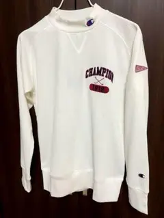 CHAMPION 1919 ロゴ ゴルフウエア　長袖　白