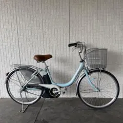 中古電動自転車 パナソニック ビビNX 26インチ ブルー 横浜 №8953