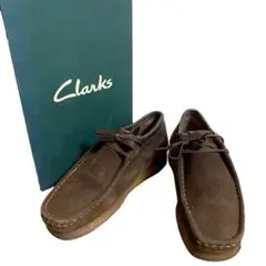 Clarks Wallabee スエード ダークブラウン UK7.5