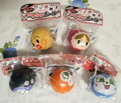 アンパンマン くにゃっとやわらかボール 5個セット