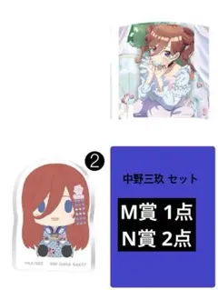 4月限定価格！五等分の花嫁 一番くじ 中野三玖