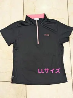 Kaepa ケイパ 半袖 ハーフジップシャツ レディース ゴルフウェア LLのサムネイル
