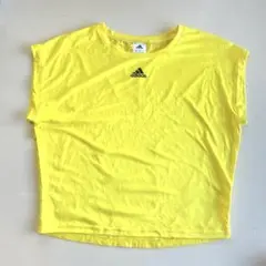 adidas イエロー Tシャツ OTサイズ