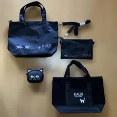 KALDI COFFEE FARM バッグセット 猫デザイン　おまけあり