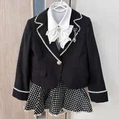 卒園 入学式 フォーマル ブレザー 120 4点セット 女の子
