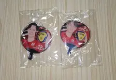 バレーボール男子日本代表 うちわアクリルチャーム 高橋藍・小野寺太志セット