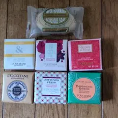 ロクシタン ソープ 7個 セット ポーチ付き