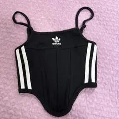 adidas Originals コルセット キャミソール ブラック160のサムネイル