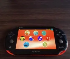 PlayStation Vita PCH-2000 PS 本体 レッド/ブラック