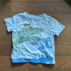 恐竜プリント Tシャツ 95cm