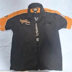 y2k 00s HARLEY-DAVIDSON 半袖 ジップアップジャケット S - メルカリ