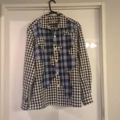 25FW COMME des GARÇONS ギンガムチェック柄Tシャツ S新品 楽天市場】ギンガムチェック シャツ（ブランドコムデギャルソン
