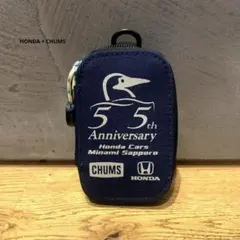 【未使用】55周年　CHUMS Honda cars 南札幌　キーケース　非売品