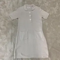 可愛い❣️組曲のニットワンピースM