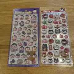 正規品　BONBON DROPシール　縁起物　お相撲さん