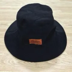 UNIVERSAL OVERALL コーデュロイ バケットハット 黒 L/XL