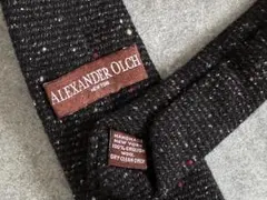 【極美品】 ALEXANDER OLCH アレキサンダーオルチ ネクタイ ウール