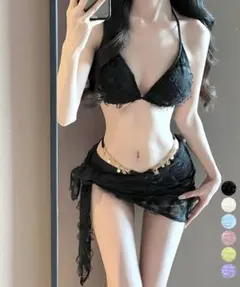 ビキニレディース セクシー水着3点セット