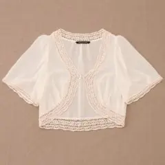 Abahouse Devinette レース シフォンボレロ カーディガンのサムネイル