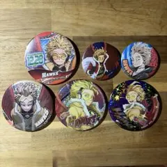僕のヒーローアカデミア ヒロアカ 缶バッジ ホークス