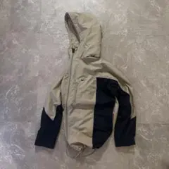 【テック系❗️】nike ナイロンジャケット　L ベージュ/ネイビー