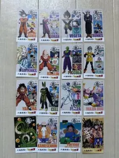 丸亀製麺　ドラゴンボールコラボうどん札第2弾コンプリート