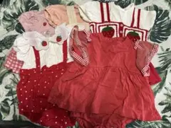 ロンパース 70サイズ 女の子 まとめ売り