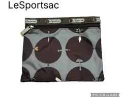 LeSportsac 円形模様 個性的デザイン ポーチ