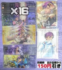 A336】 羽風薫 中国 ホロチケ まとめ売り あんスタ ポートレート 4周年