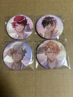 A3 AGF 缶バッジ　春組　4点セット