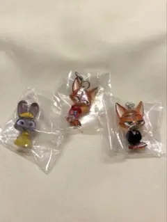 ズートピア2めじるしアクセサリー　3個セット