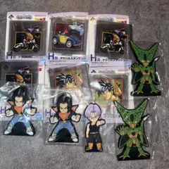 ドラゴンボール 未来への決闘 H賞 アクリルスタンド F賞ラバースタンド セット