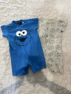 H&M セサミストリート ロンパース 2枚セットのサムネイル