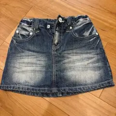 RAYALICE デニムスカート ハートポケット