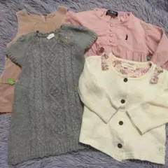 1499→1299円 美品4点セット　80サイズ 女の子