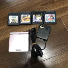 GAMEBOY ADVANCE SP ゲームボーイ ピンク