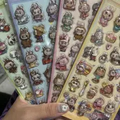 セール！即日発送！ラブブ　ウォーターボンボンドロップシール4枚セット